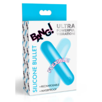 BANG! Flexible Silicone Bullet - Blue